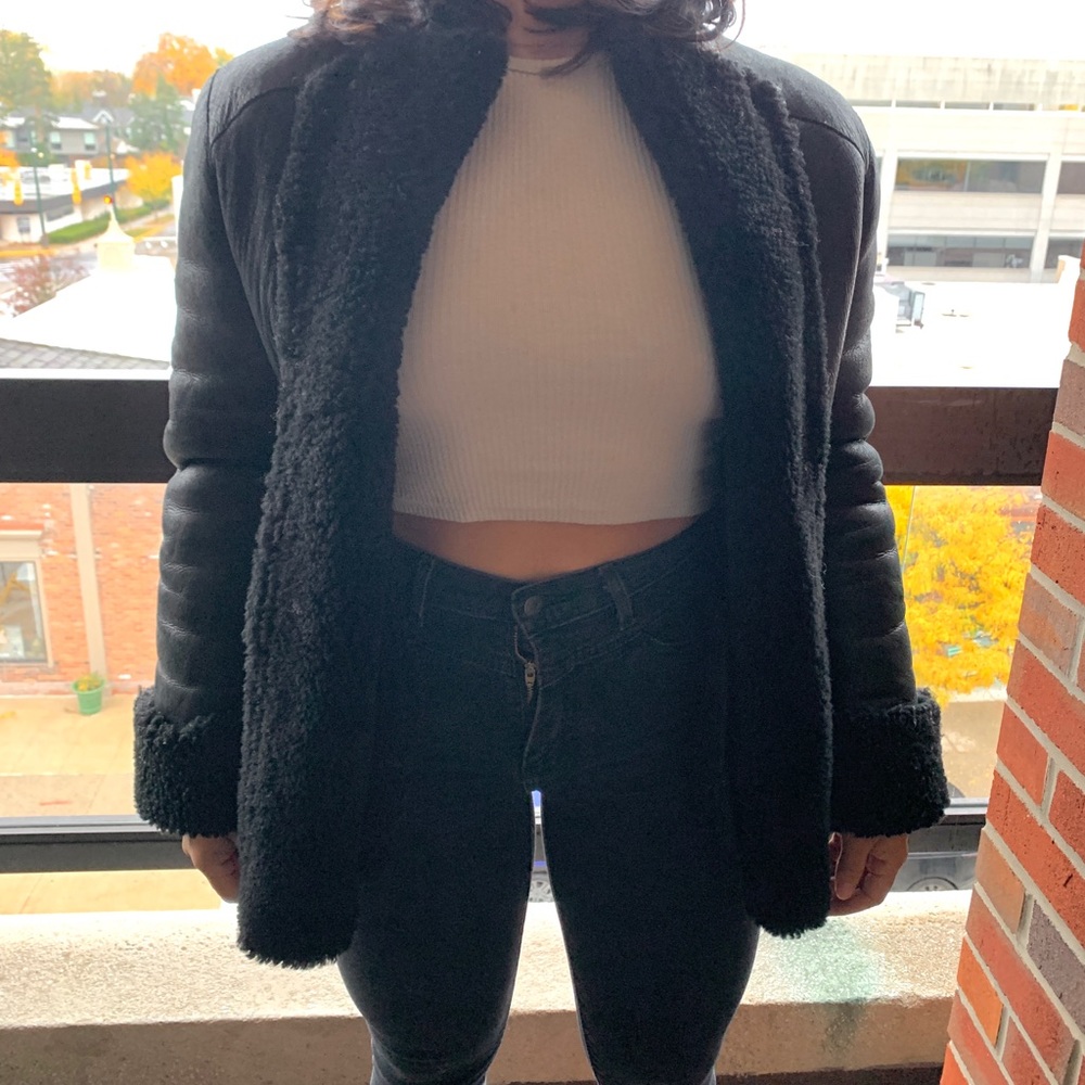 Balmain leather jacket